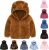 Winter Toddler Warm Fleece Hooded Jackets