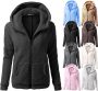 Women’s Fleece Coats Winter Zipper Jackets