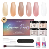 Modelones 12 Pcs Dip Powder Nail Kit Starter