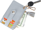 ECOSUSI Card Holder Keychain Wallet