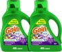  2 pack of 65oz Gain + Aroma Boost Liquid Laundry Detergent