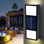 2 Pack Solar Wall Light UP and Down Illuminate Outdoor