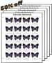 100pcs US 2021 Colorado’s Hairstreak Butterfly Stamps Forever