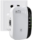 WiFi Range Extender and Signal Booster, WiFi Range Booster, Built-in 2 Antenna, Wireless Internet Amplifier, 2.4ghz, Long Range Amplifier with Ethernet Port, Access Point