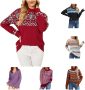 DealinM Women’s Oversized Sweaters Fall Winter Long Sleeve