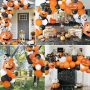 122 Pcs Halloween Balloon Garland Kit