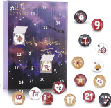 Christmas 24 Comes Calendar Medal Countdown Calendar