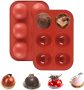 6 Holes Silicone Mold for Chocolate Bomb