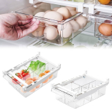 Pumboom 2-PACK Refrigerator Organizer Bins with Handle