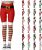 Womens Christmas Leggings Ugly Tummy Control
