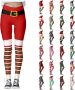 Womens Christmas Leggings Ugly Tummy Control
