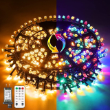 Quntis Multicolor Christmas Tree Lights with Remote