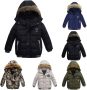 Kids Winter Hooded Coat