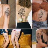 15~60 Sheet Waterproof Temporary Tattoos