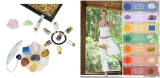 Crystals and Healing Stones Set for Meditation