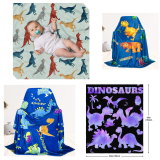 Dinosaur blankets for kids