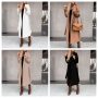 Long Open Front Cardigan Women