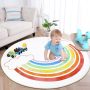 HiiARug Kids Rug Rainbow￼