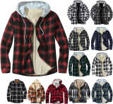 Flannel Shirts Jacket for Men Casual