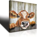 Cow Canvas Wall Art