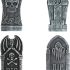 STOBOK 2PCS Halloween Creepy Cloth