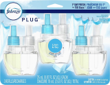 Febreze Plug in Air Fresheners, Linen & Sky Scented Oil Refills
