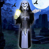 U.S. FBA 3-5 Days Delivery【Giant Inflatables Halloween Ghost Outdoor Decorations