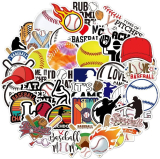 50Pcs Softball Stickers