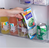 Pcs Refrigerator Organizer Divider Adjustable Plastic Fridge Storage
