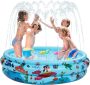 Kiddie Pool Inflatable Kids Sprinkler