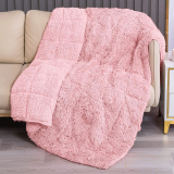 Pawque Faux Fur Weighted Blanket
