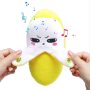 Fruit Induction Beat Piano Plush Toy MIAODAM Banana
