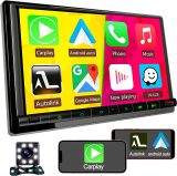 1280×720 HD Non-Glare Touch Screen Car Stereo with 30 Segment EQ