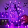 ILLUMINE 48 LED Black Halloween Tree
