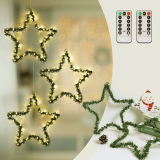 Christmas Window Star Lights–5 Pcs