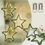 Christmas Window Star Lights–5 Pcs