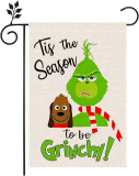 Merry Christmas Garden Flag Double Sided