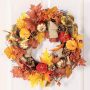JOYDECOR 24in Fall Wreath for Front Door