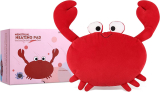 Crab Microwave Heating pad with Greeting Card Wishes
