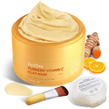 4.23 oz Turmeric Vitamin C Clay Mask for Dark Spots