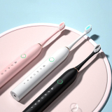 Electric Sonic Toothbrush – Portable Travel Toothbrush with 8 Brush Heads