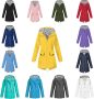  Rain Jackets for Women Waterproof Solid Plus Size