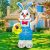 6 ft Easter Inflatables Decorations Bunny