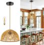 Rattan Pendant Light