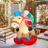 COMIN 5ft Christmas Inflatables Outdoor Decorations