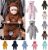 Fleece Baby Bodysuit One Piece Cute Bear Ears Kids