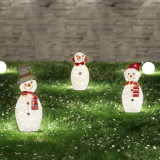 ZZWXWA Led Light Light Up Snow Man Christmas Decoration