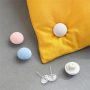 4PC Bed Sheet Grippers Clips Set Mushroom