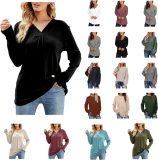  Womens Casual Long Sleeve Sweatshirt