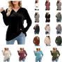  Womens Casual Long Sleeve Sweatshirt